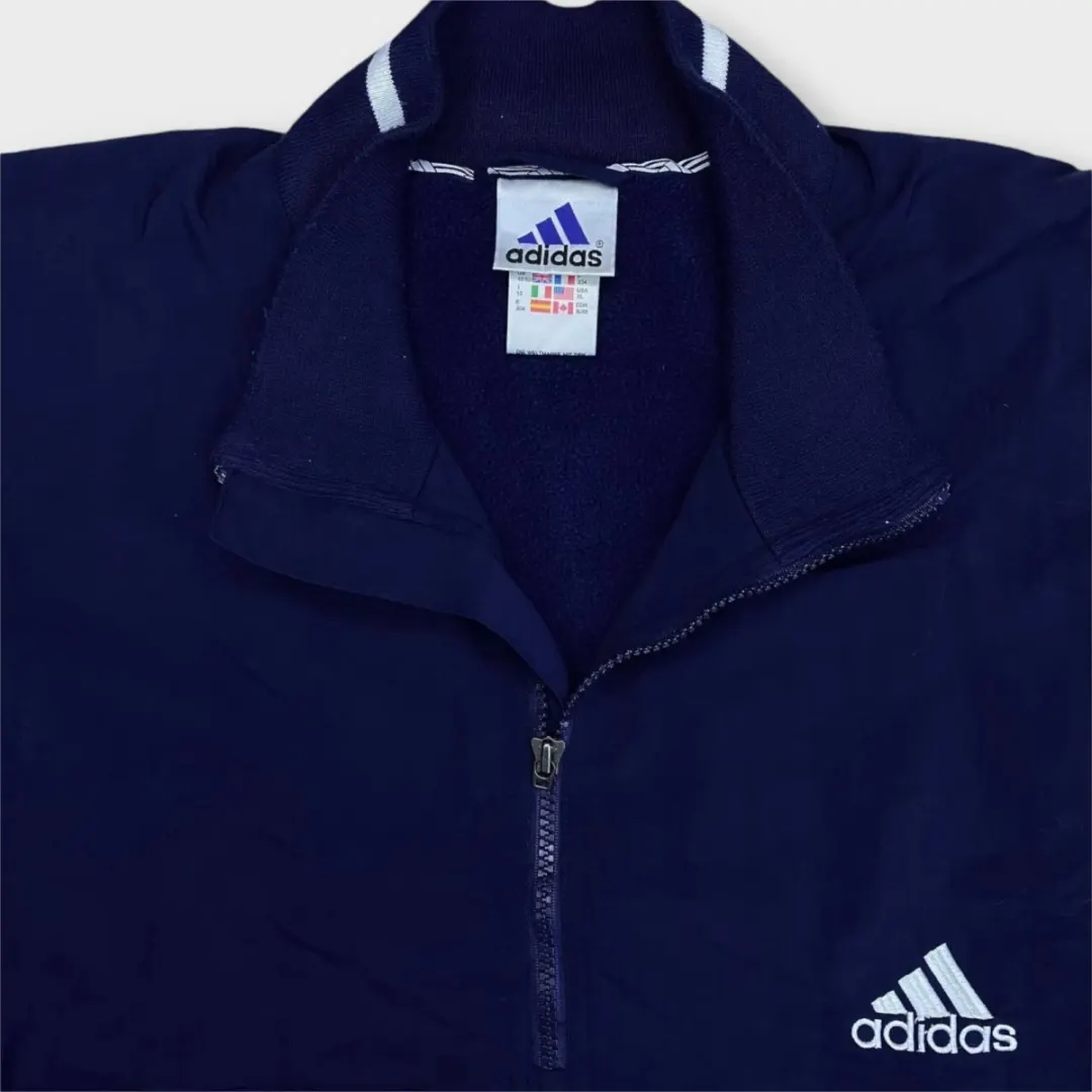 Adidas Quarter Zip Jacket (XL-XXL)