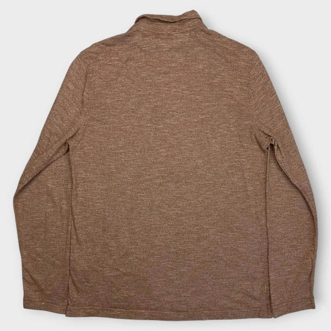 Banana Republic Long-Sleeve Polo Shirt (M)