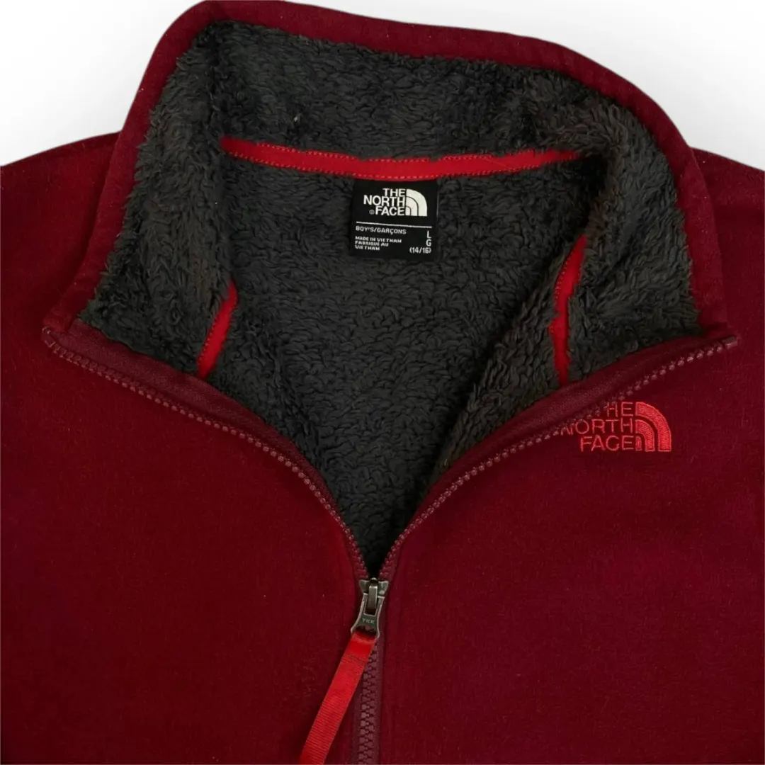 Boys The North Face Zip Up Fleece (L)