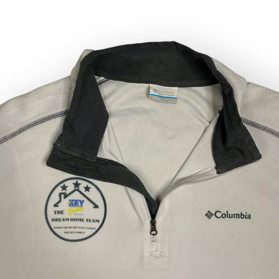 Columbia Quarter Zip Fleece (L-XL)