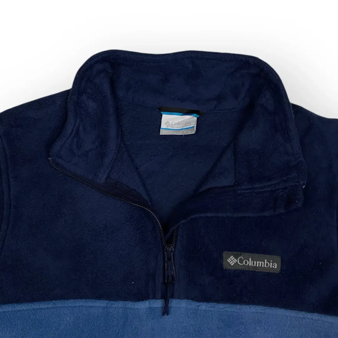 Columbia Quarter Zip Fleece (M-L)