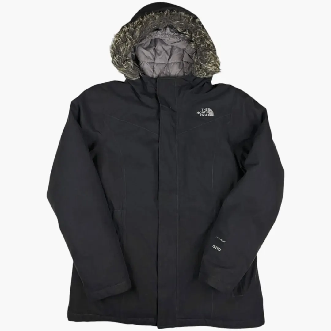 Girls The North Face Long Hooded Jacket (18 years (XL))