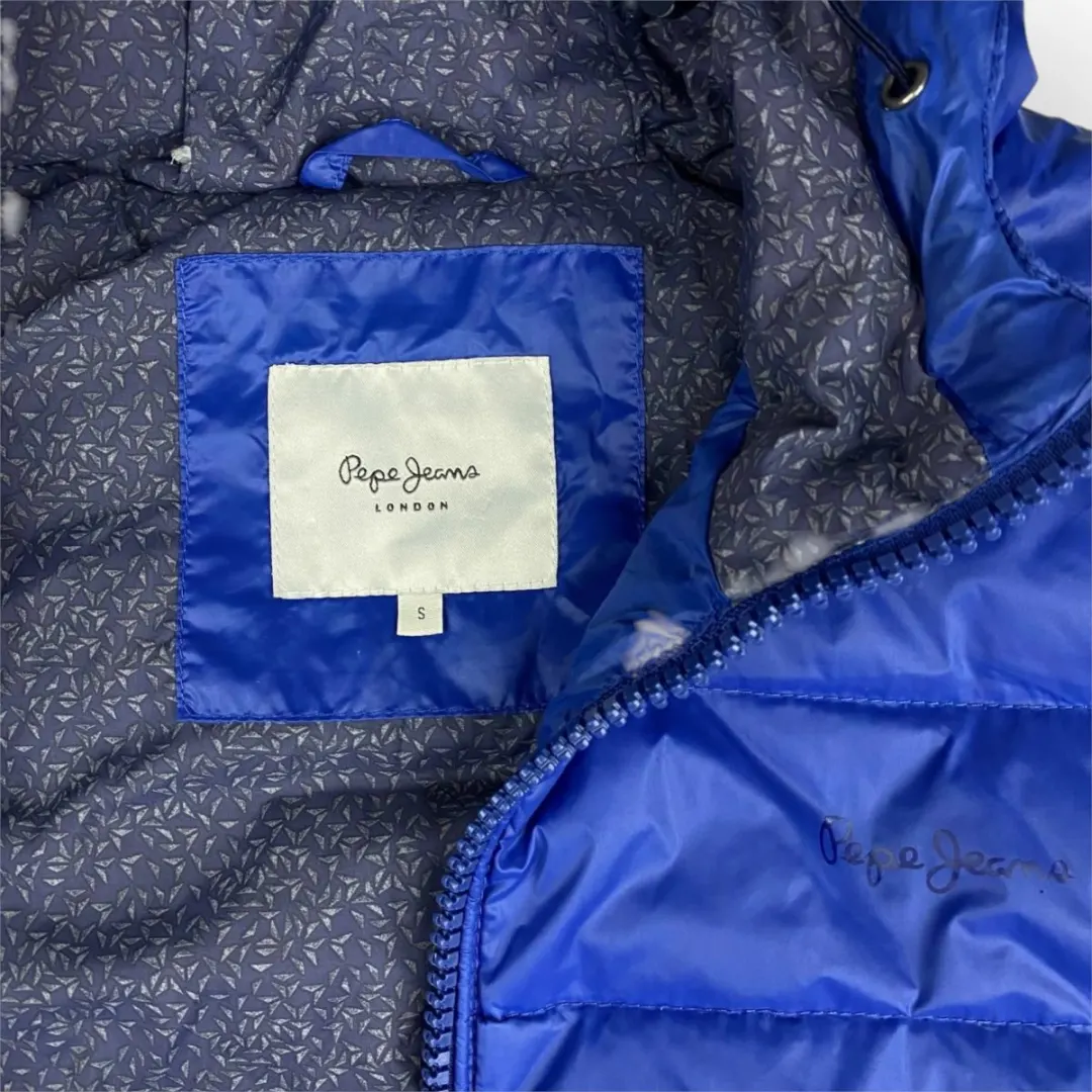 Pepe Jeans Hooded Puffer Vest (M)