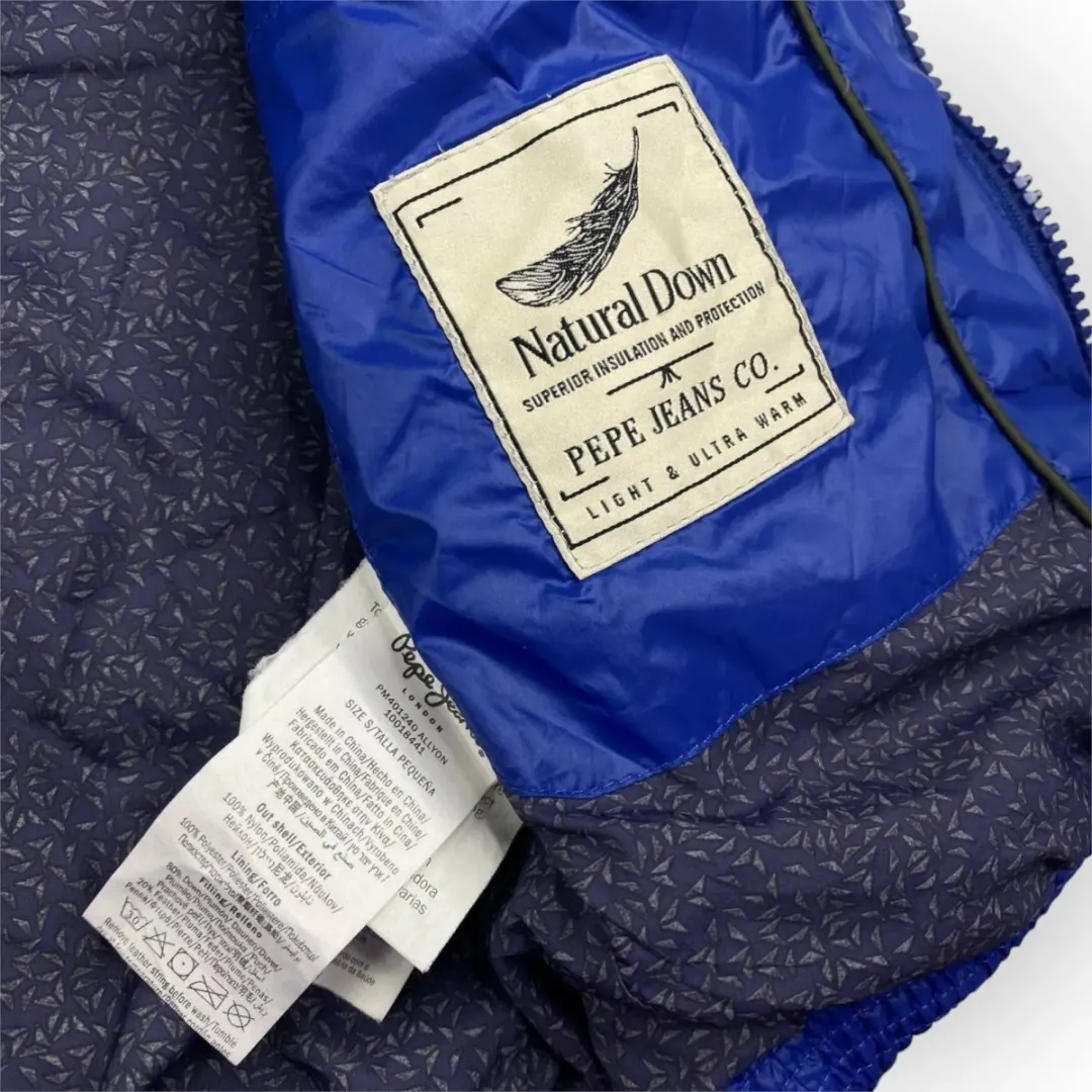 Pepe Jeans Hooded Puffer Vest (M)