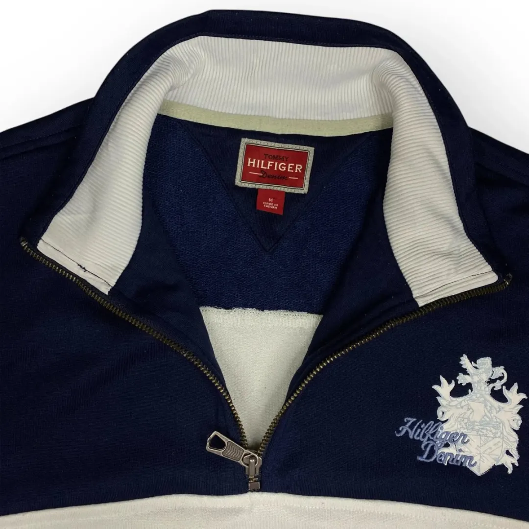 Tommy Hilfiger Quarter Zip Sweatshirt (L)