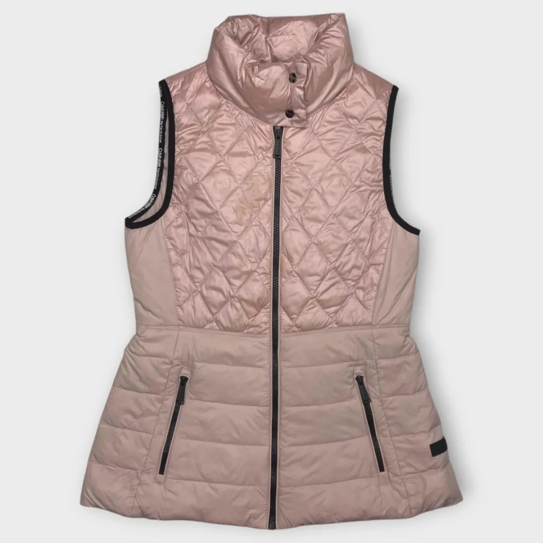 Women Calvin Klein Puffer Vest (XS)