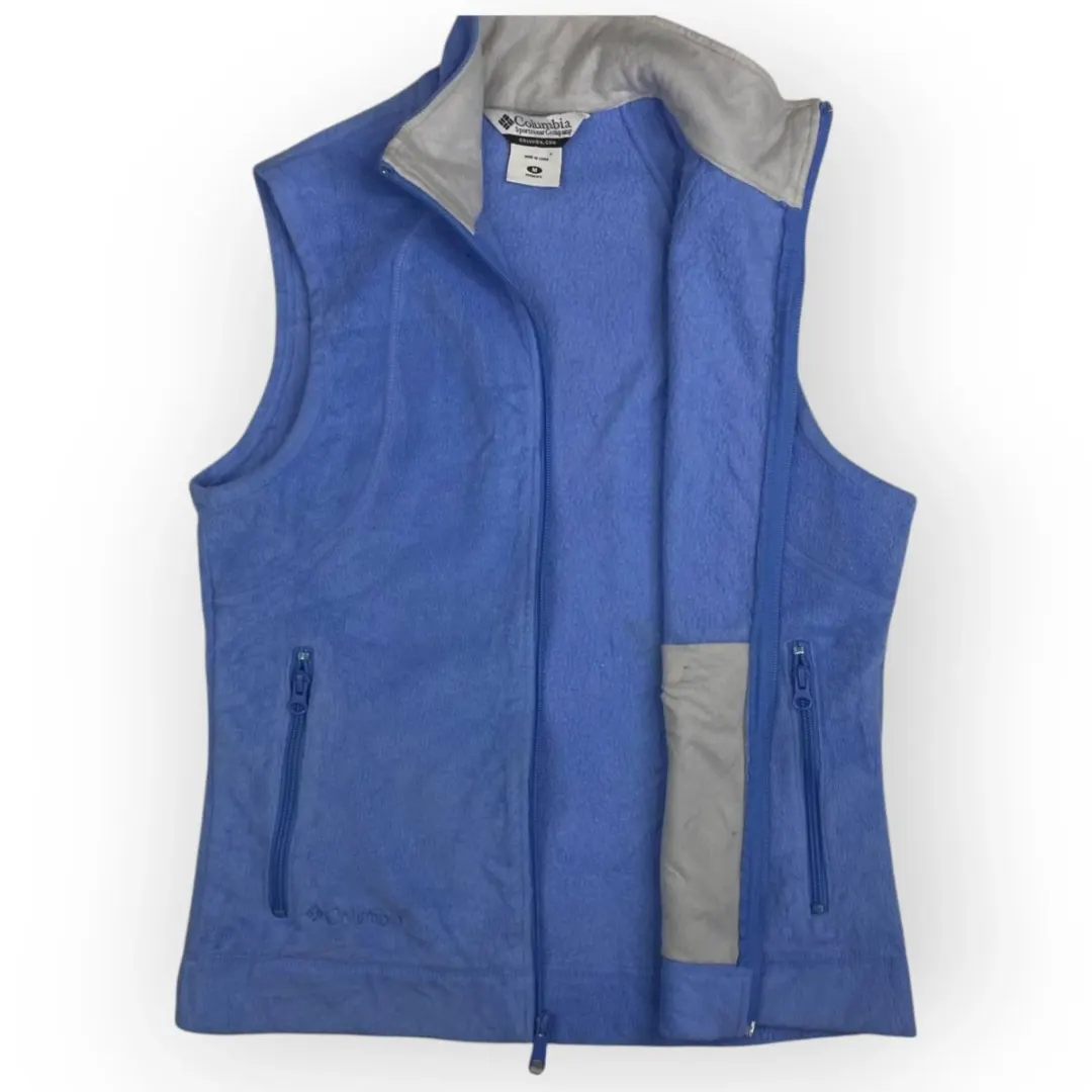 Women Columbia Fleece Vest (M)