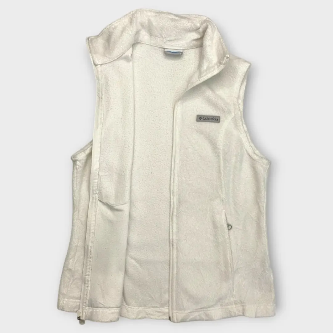 Women Columbia Fleece Vest (S)
