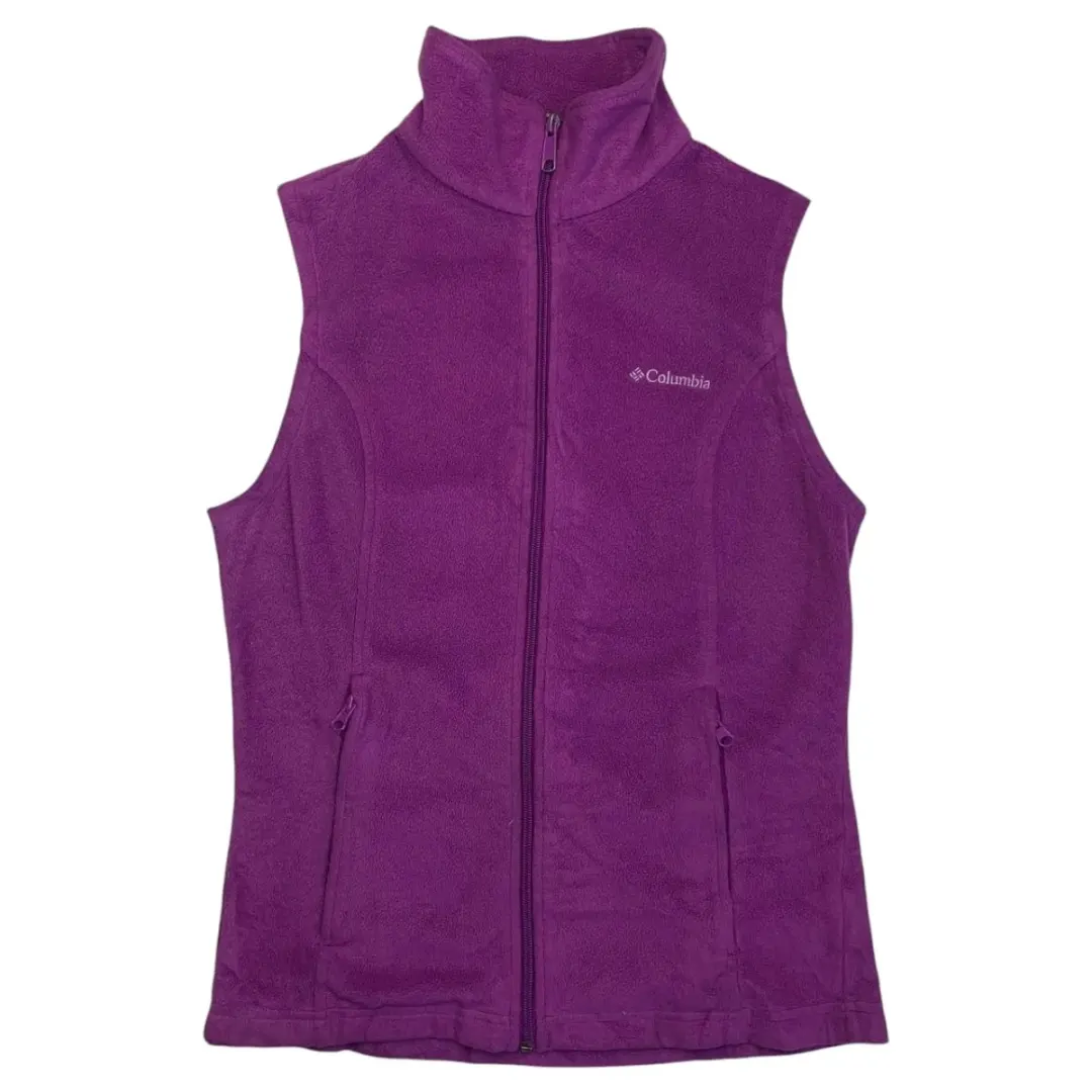 Women Columbia Fleece Vest (S)