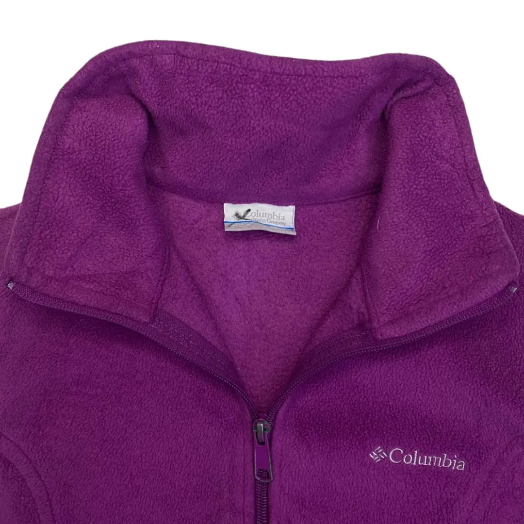 Women Columbia Fleece Vest (S)