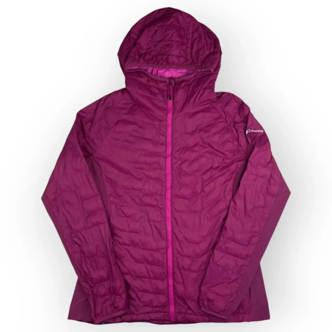 Women Columbia Hooded Puffer Jacket (XL)
