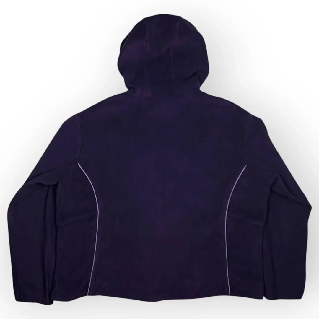 Women Columbia Hooded Zip Up Fleece (XL)