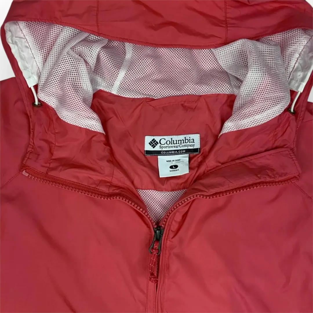 Women Columbia Light Hooded Jacket (L)