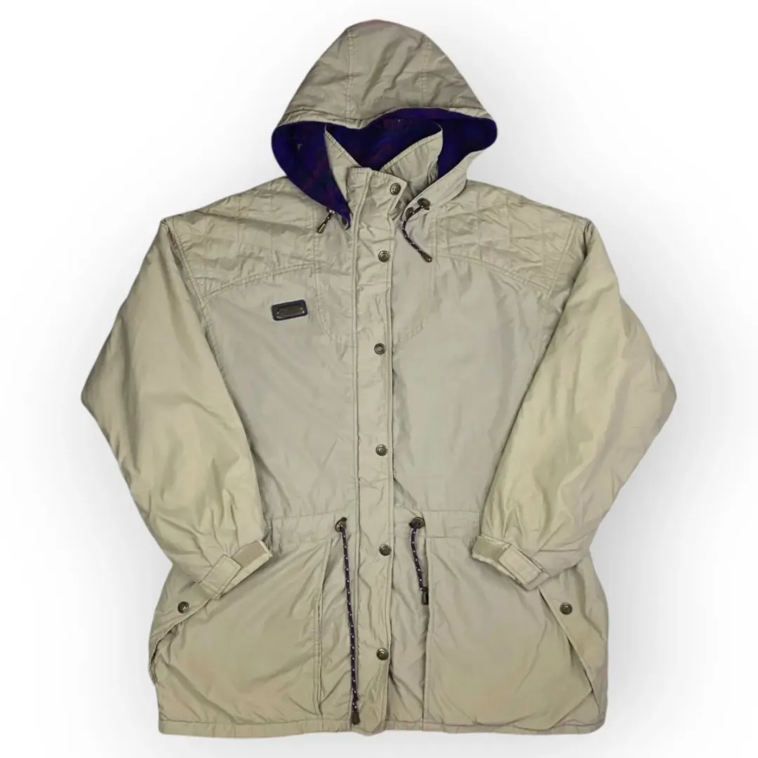 Women Columbia Long Hooded Jacket (XXL)