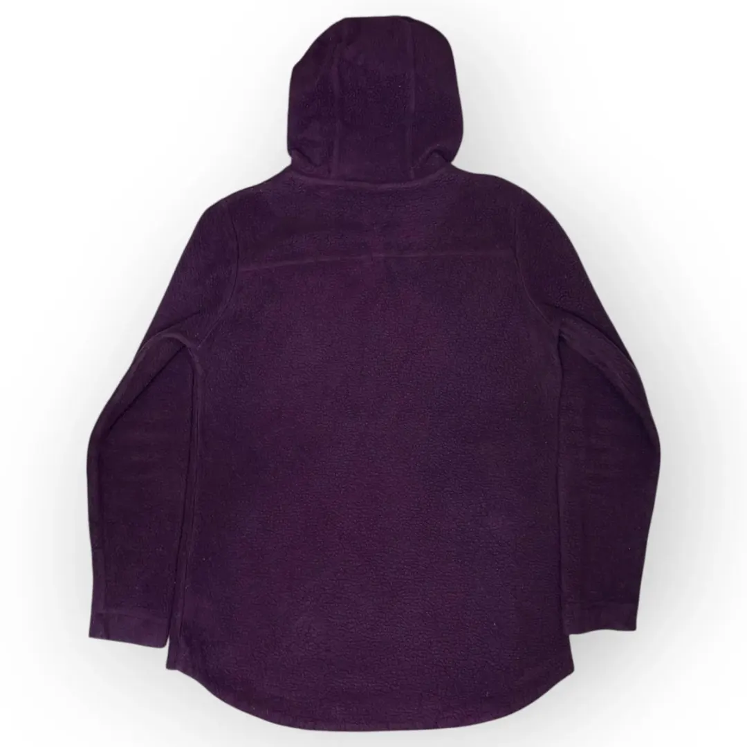Women Columbia Long Hooded Zip Up Fleece (M-L)