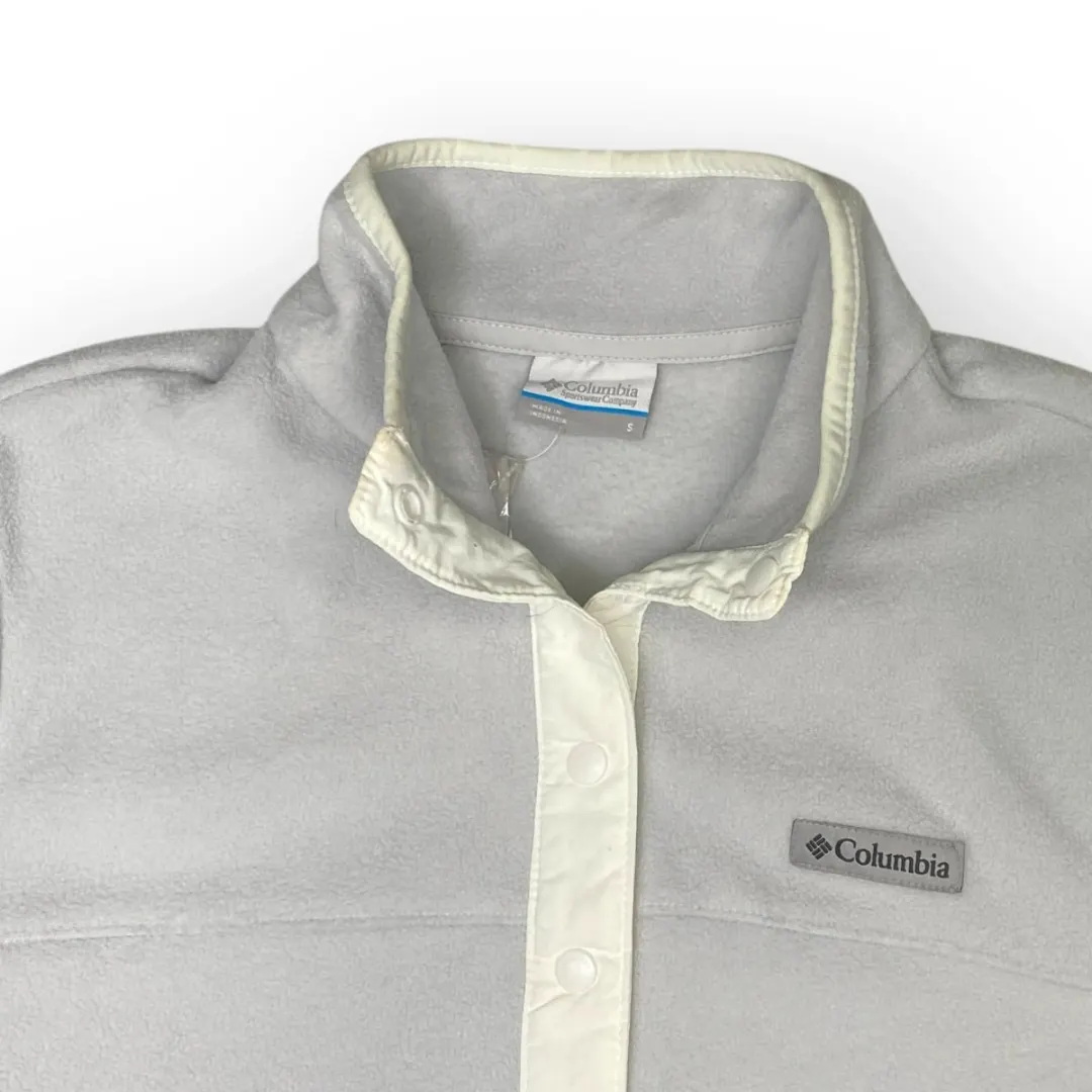 Women Columbia Quarter Button Fleece (S)