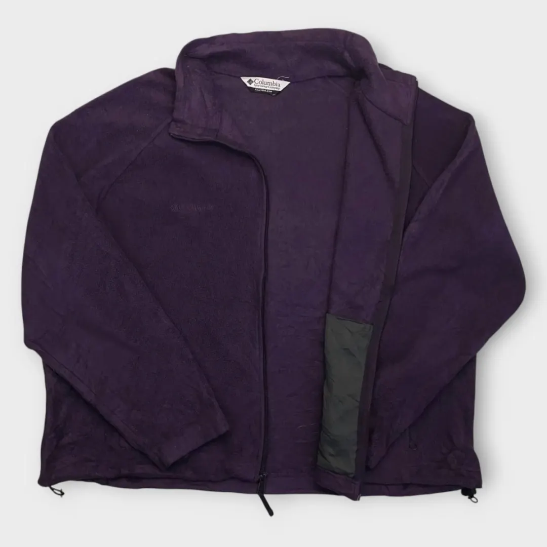 Women Columbia Zip Up Fleece (3XL)