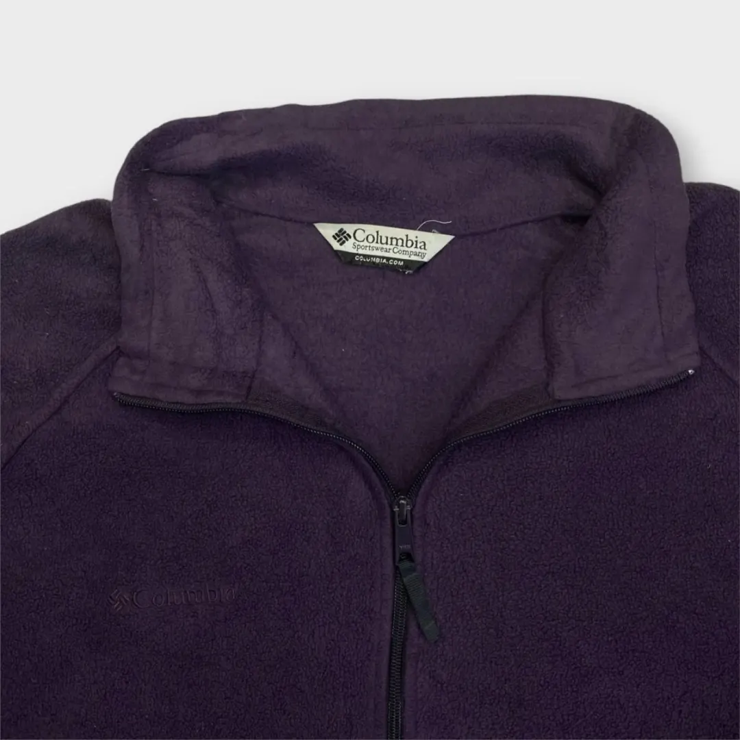 Women Columbia Zip Up Fleece (3XL)