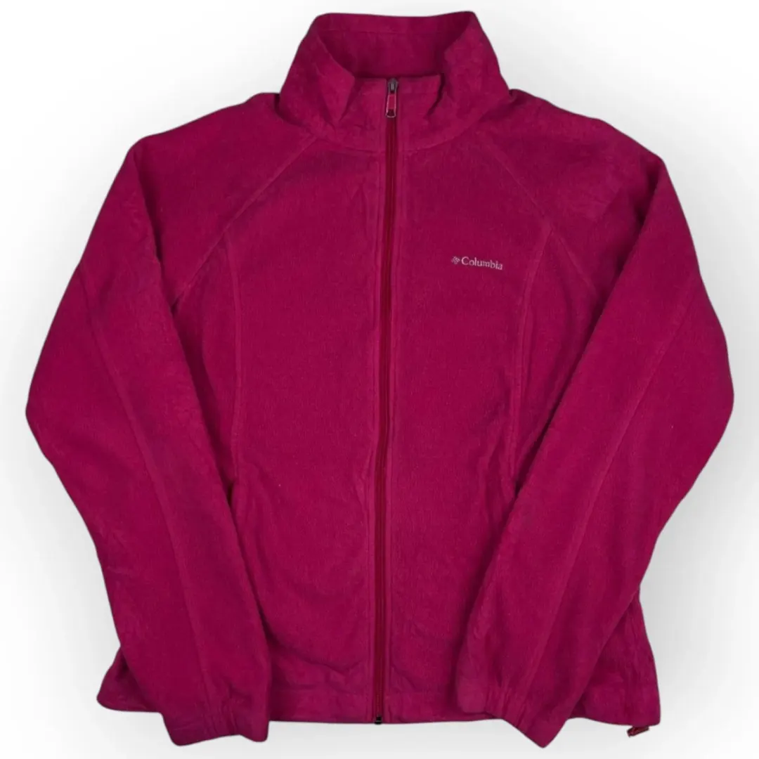 Women Columbia Zip Up Fleece (XL)
