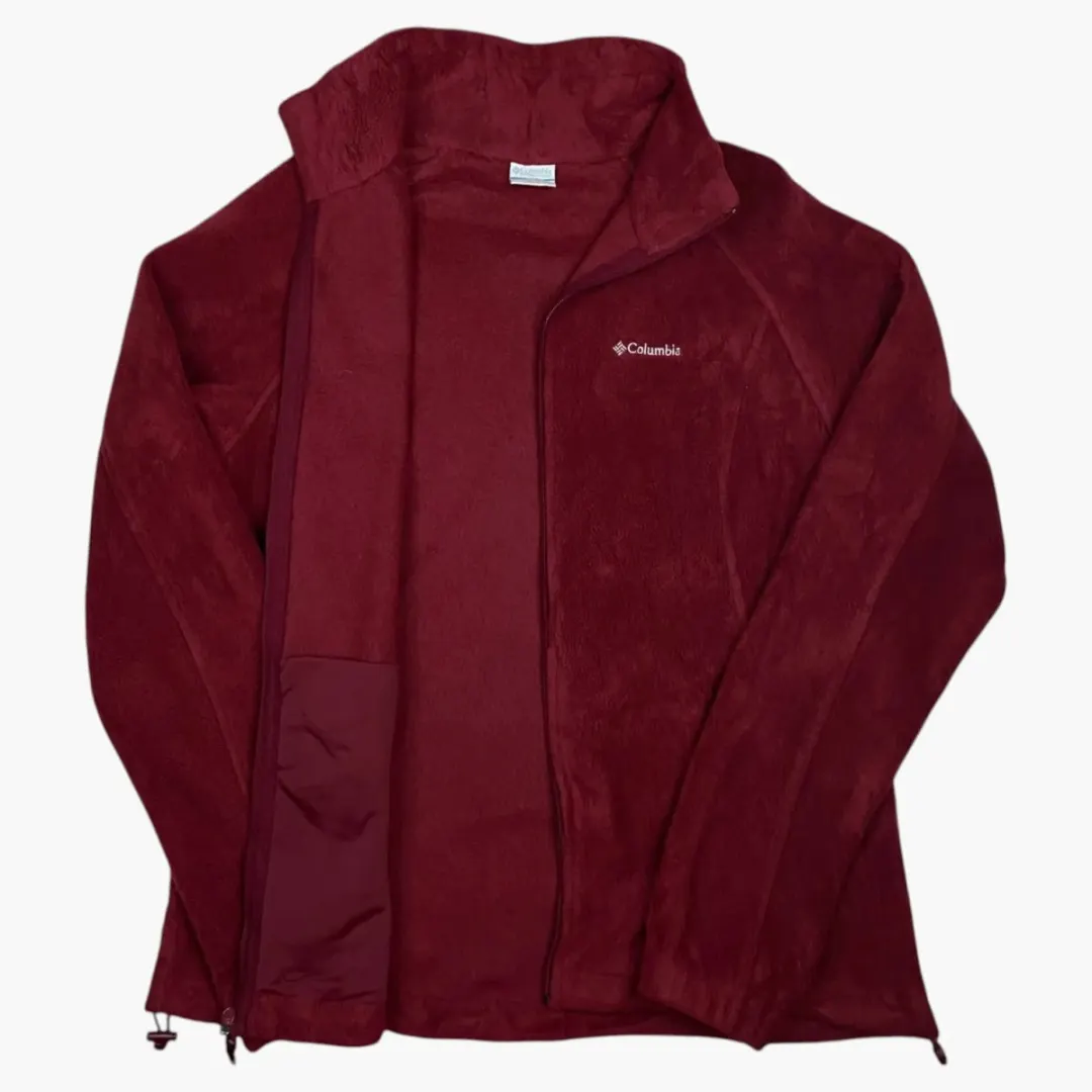 Women Columbia Zip Up Fleece (XL)
