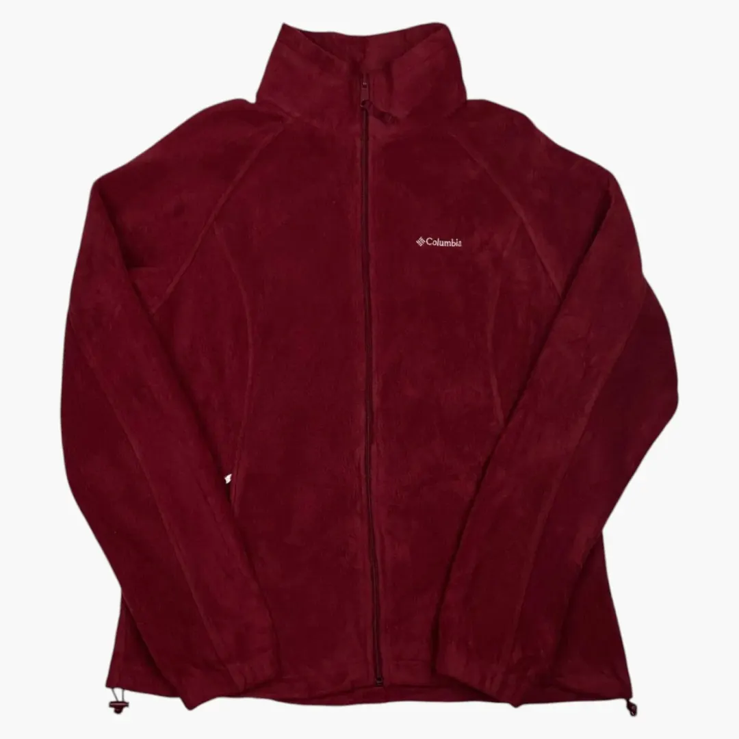 Women Columbia Zip Up Fleece (XL)
