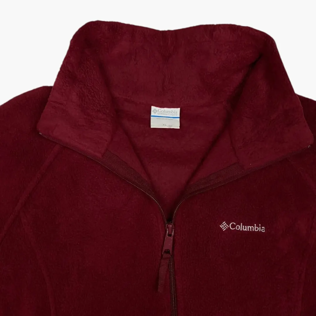 Women Columbia Zip Up Fleece (XL)
