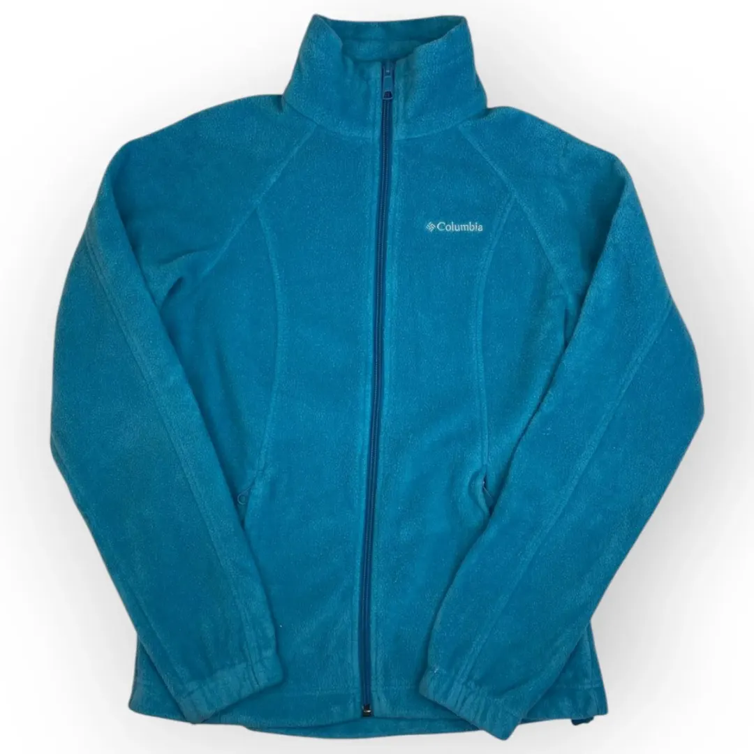 Women Columbia Zip Up Fleece (XS)