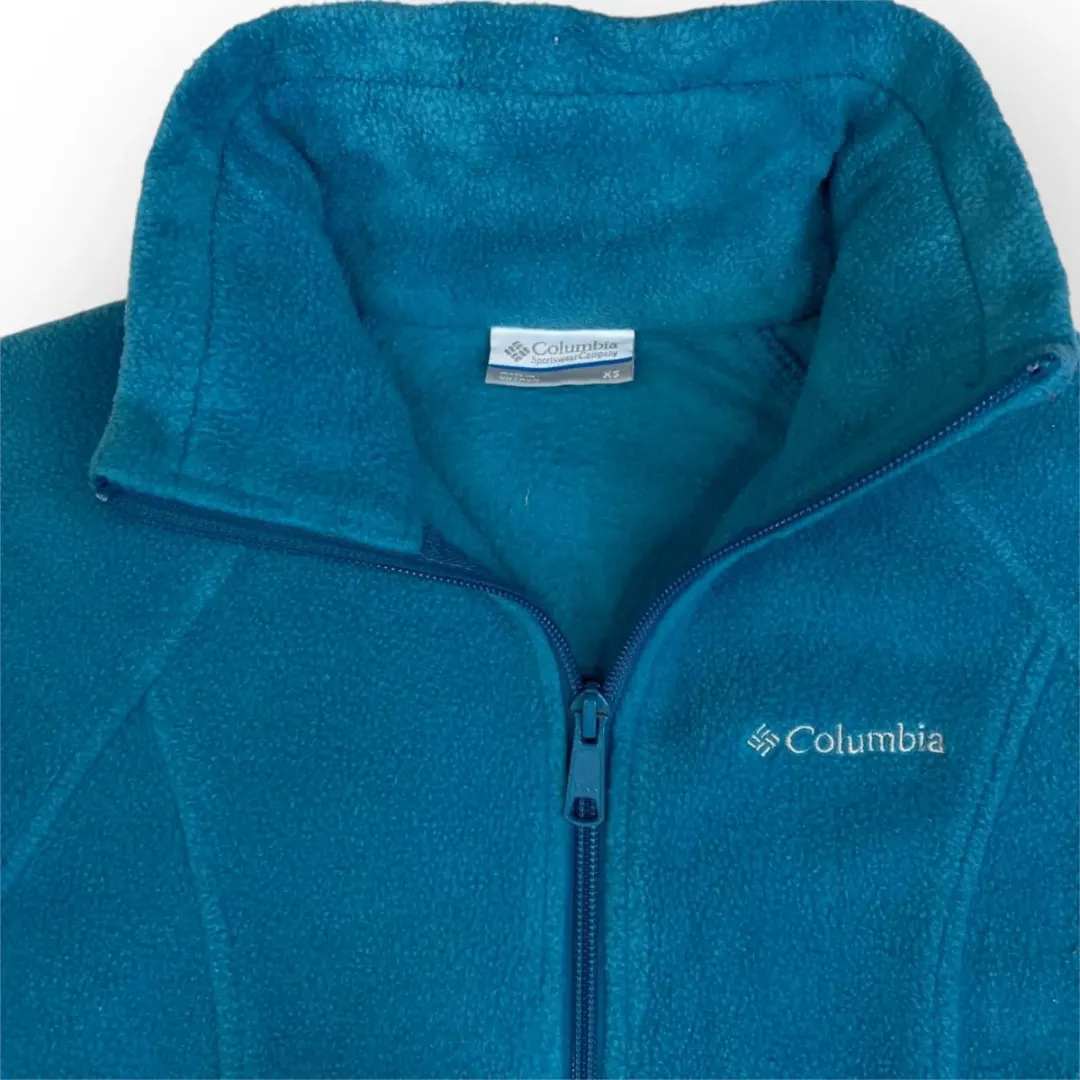 Women Columbia Zip Up Fleece (XS)