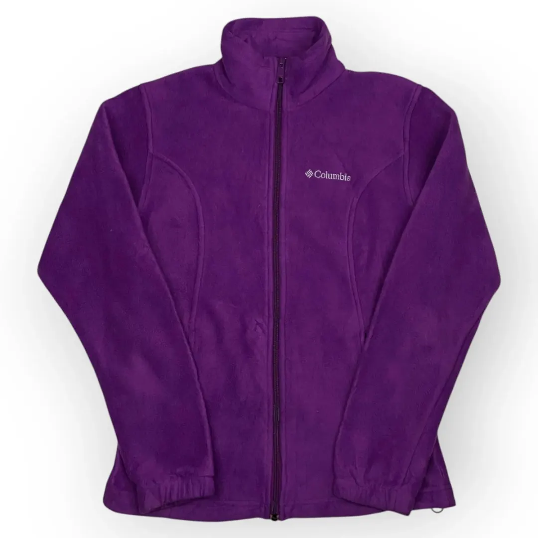 Women Columbia Zip Up Fleece (XS)
