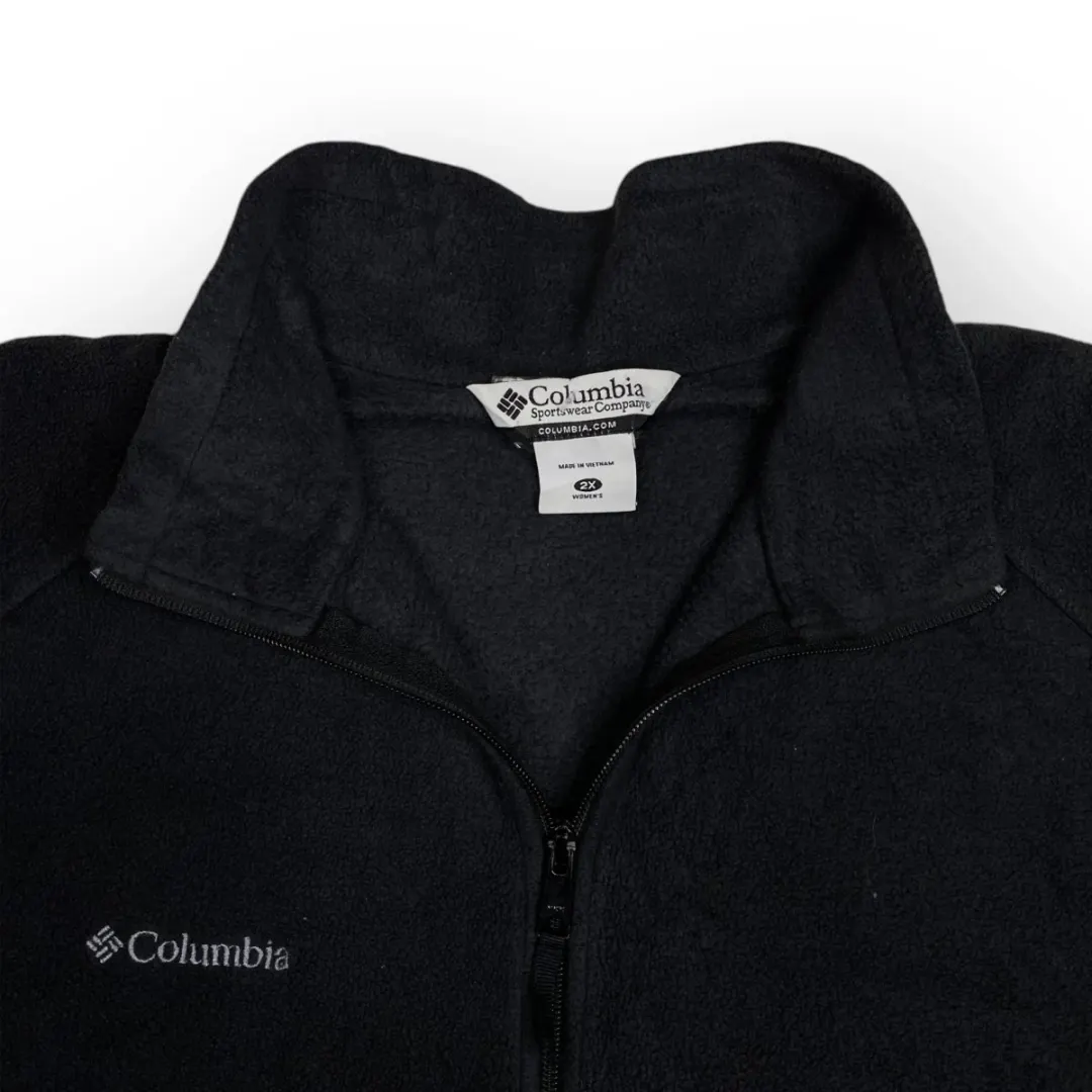 Women Columbia Zip Up Fleece (XXL)