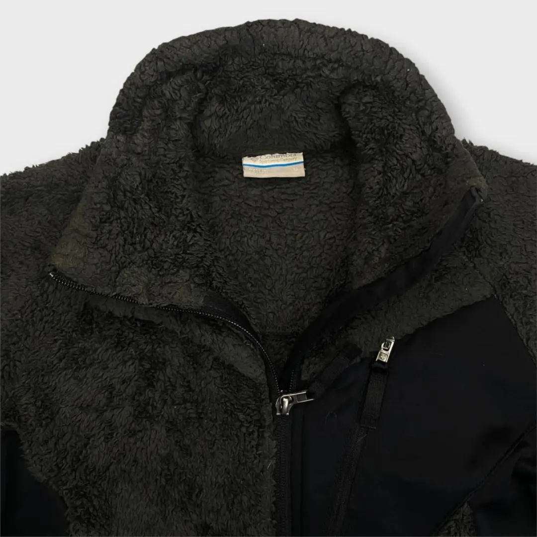 Women Columbia Zip Up Fur (S)