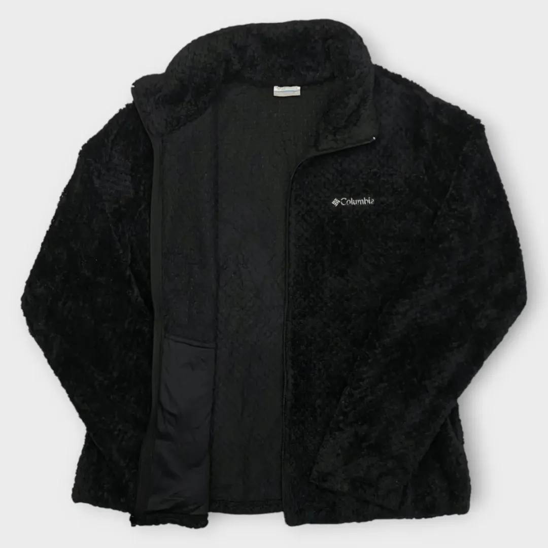 Women Columbia Zip Up Fur (XL)