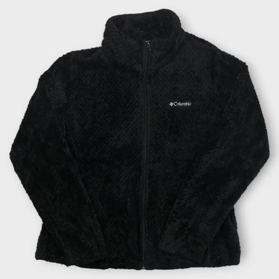Women Columbia Zip Up Fur (XL)