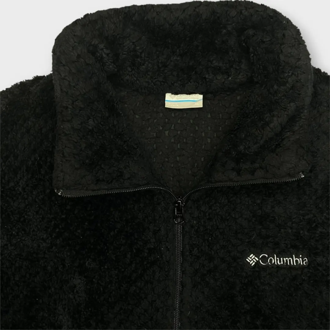 Women Columbia Zip Up Fur (XL)