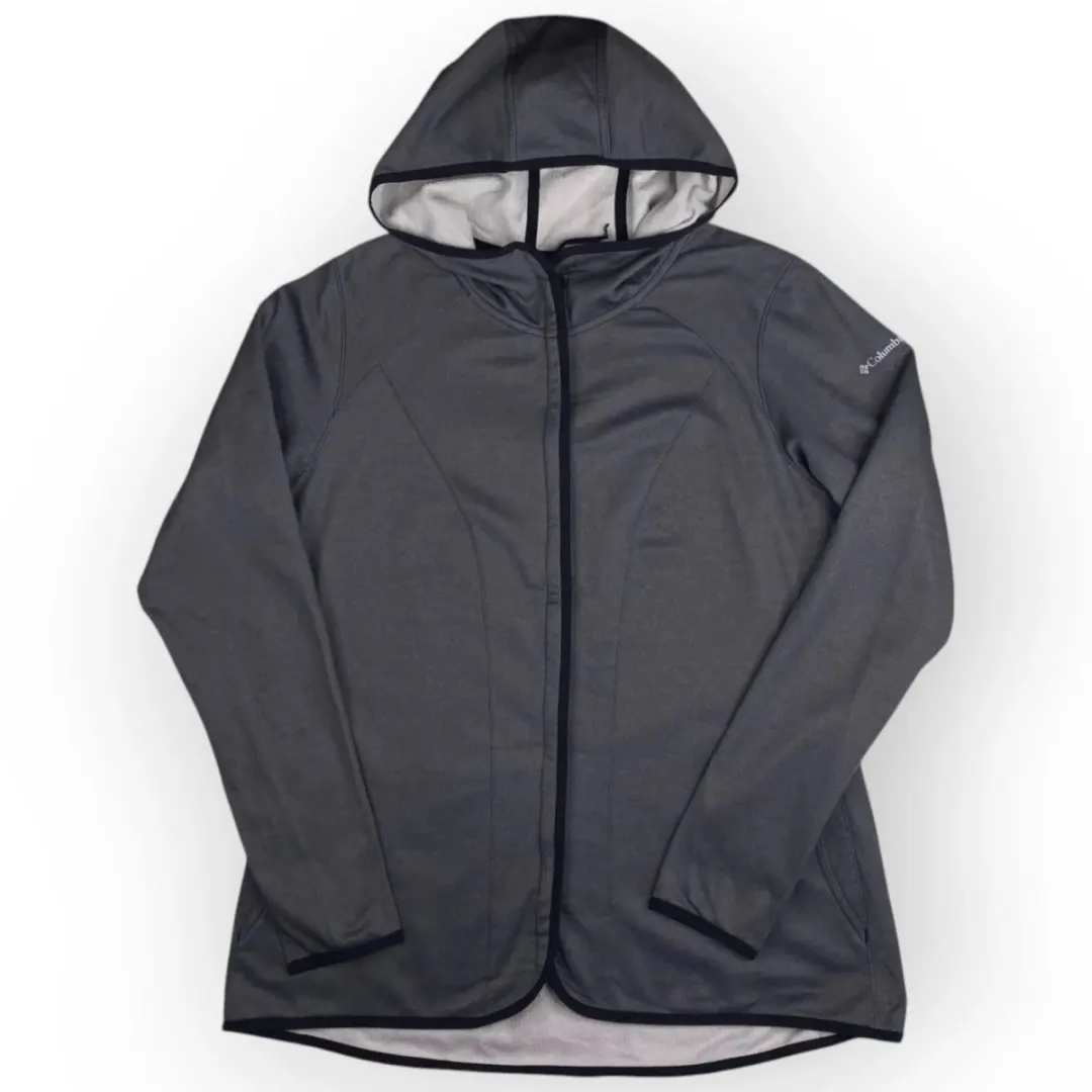Women Columbia Zip Up Sportive Hoodie (XL)