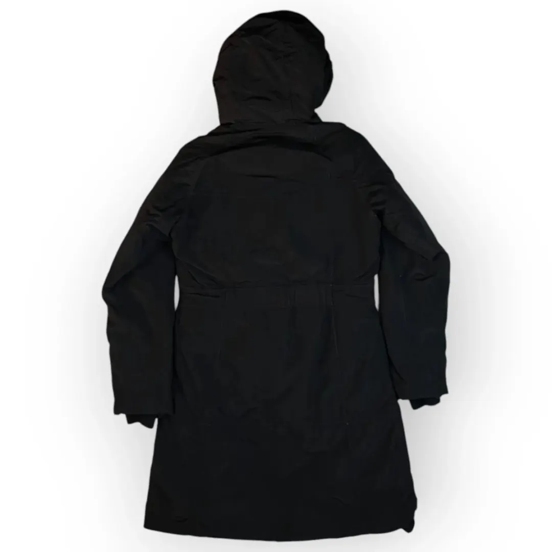 Women The North Face Long Hooded Jacket (S)