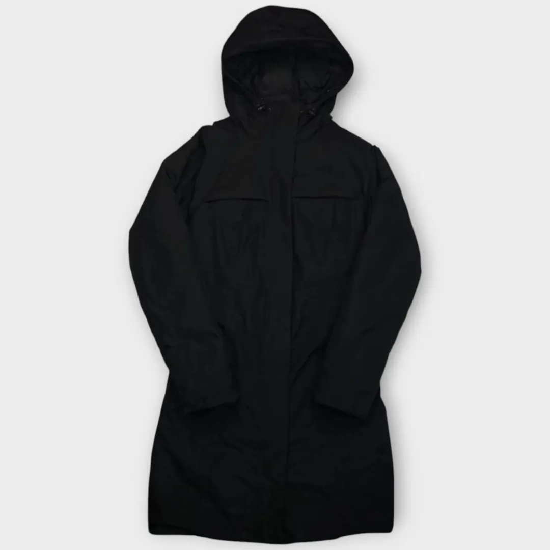 Women The North Face Long Hooded Jacket (XS)