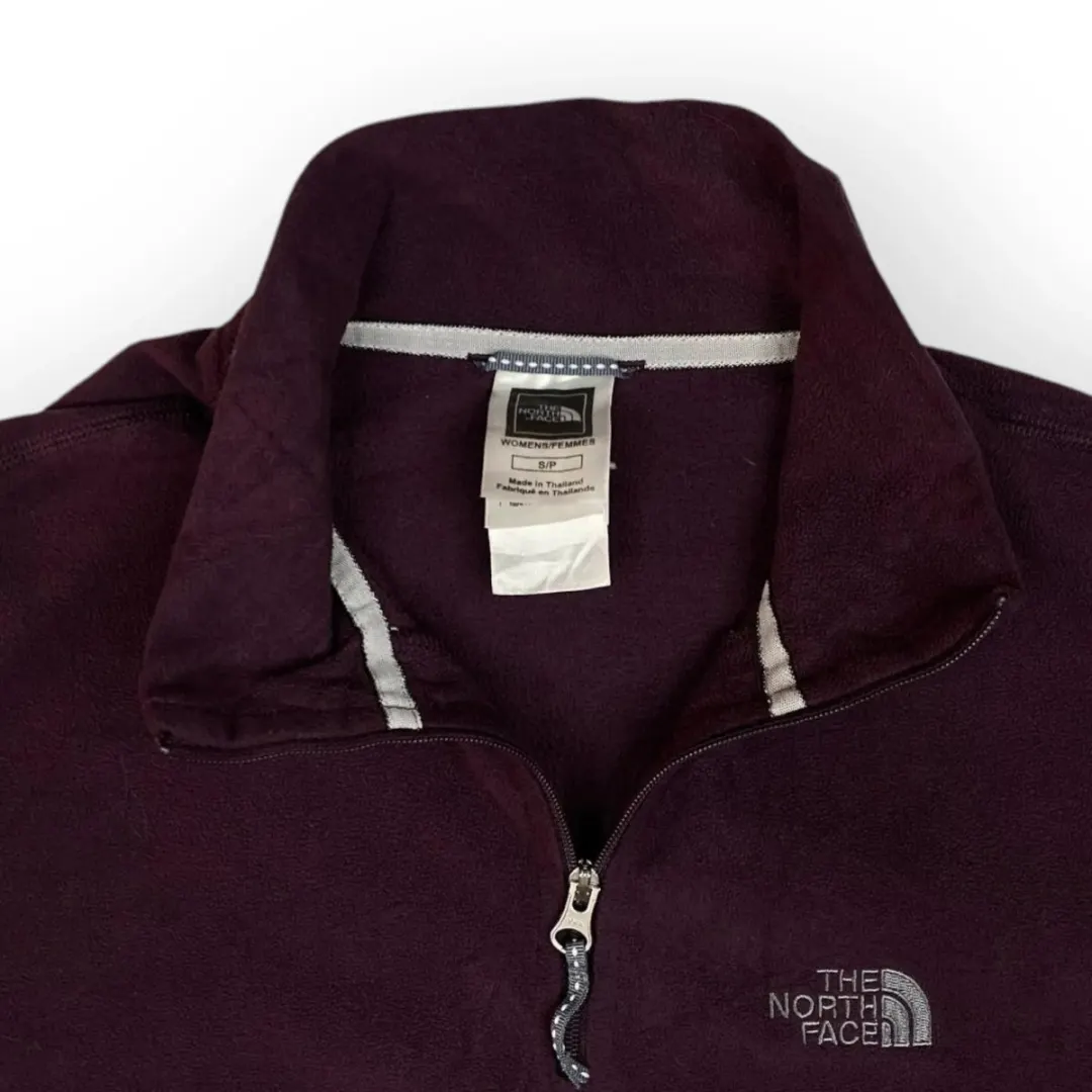 Women The North Face Quarter Zip Fleece (S)