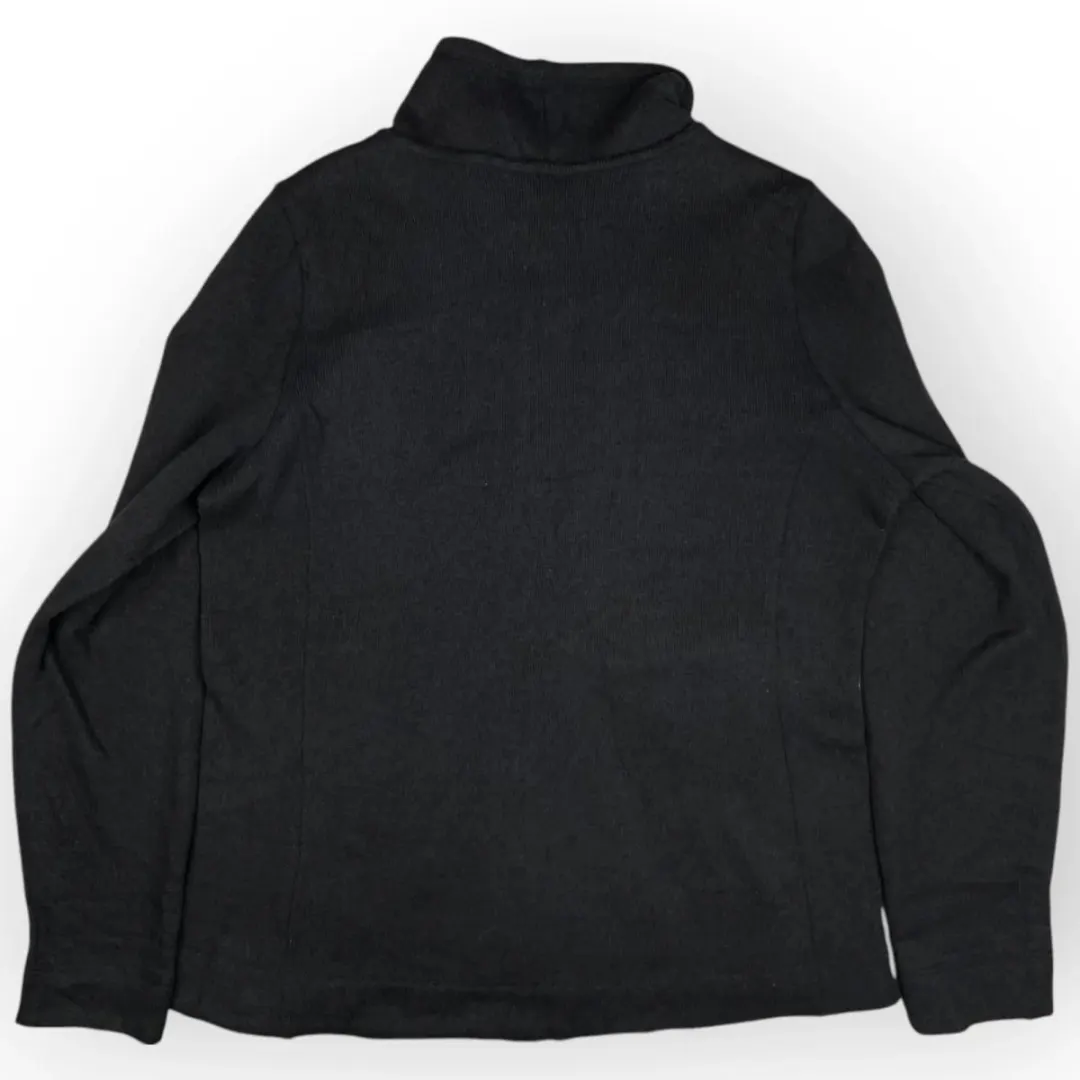 Women The North Face Zip Up Fleece (L)