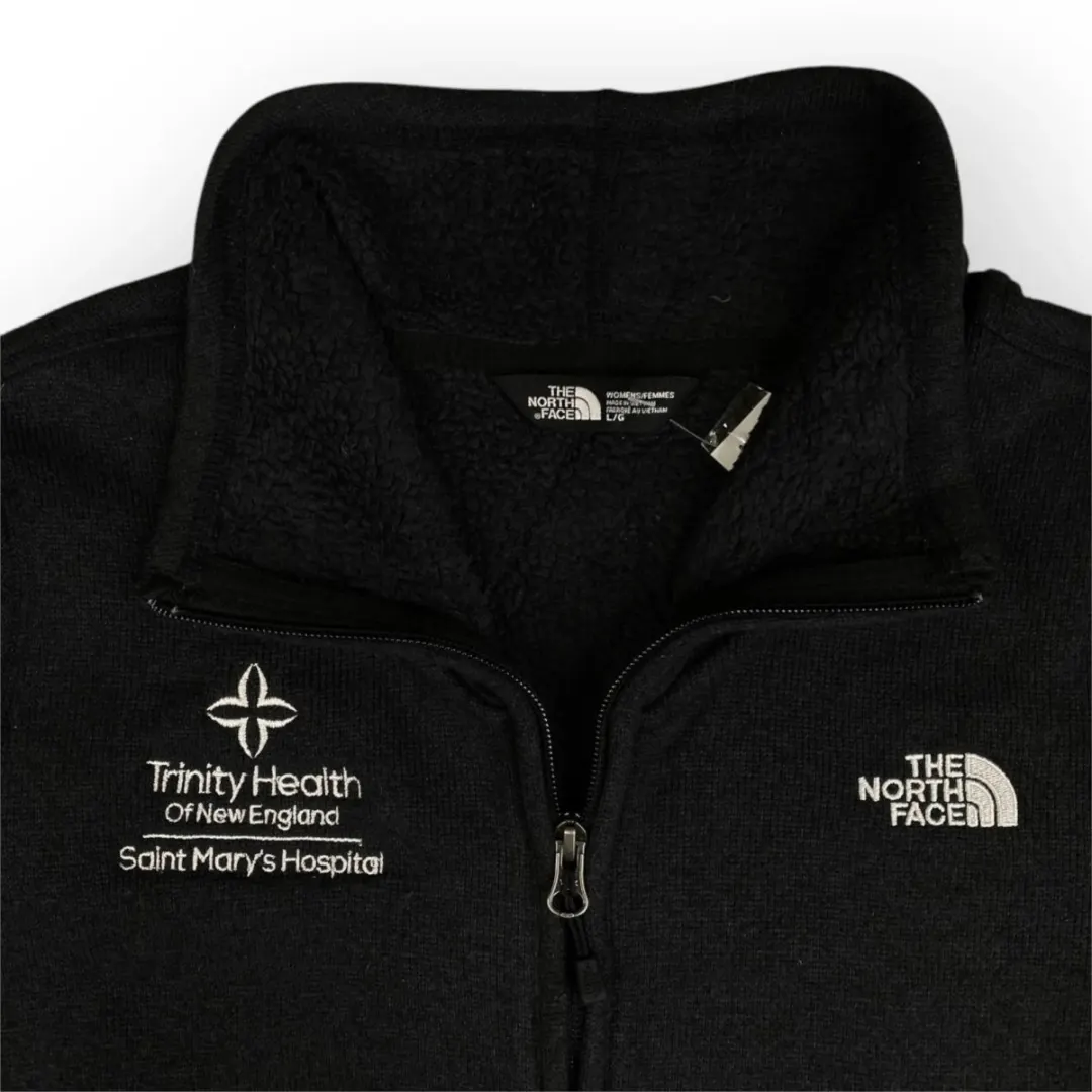 Women The North Face Zip Up Fleece (L)