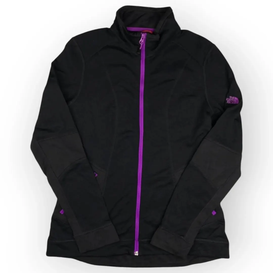 Women The North Face Zip Up Fleece (L)