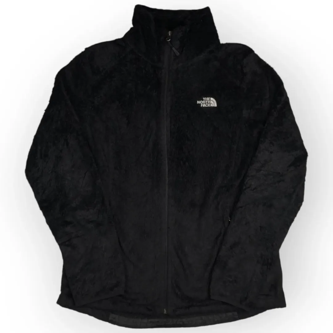 Women The North Face Zip Up Fur (L)