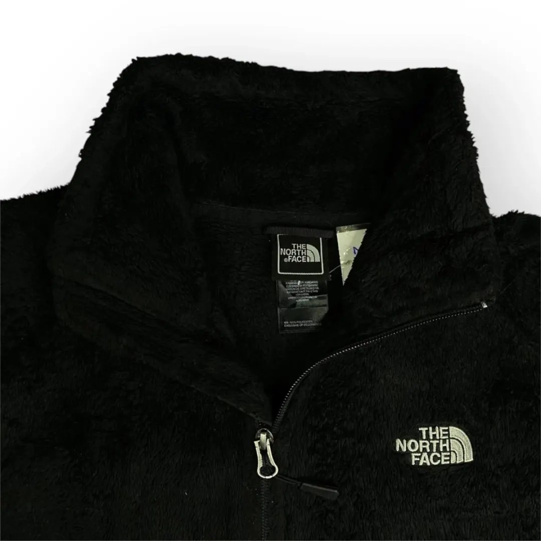 Women The North Face Zip Up Fur (L)