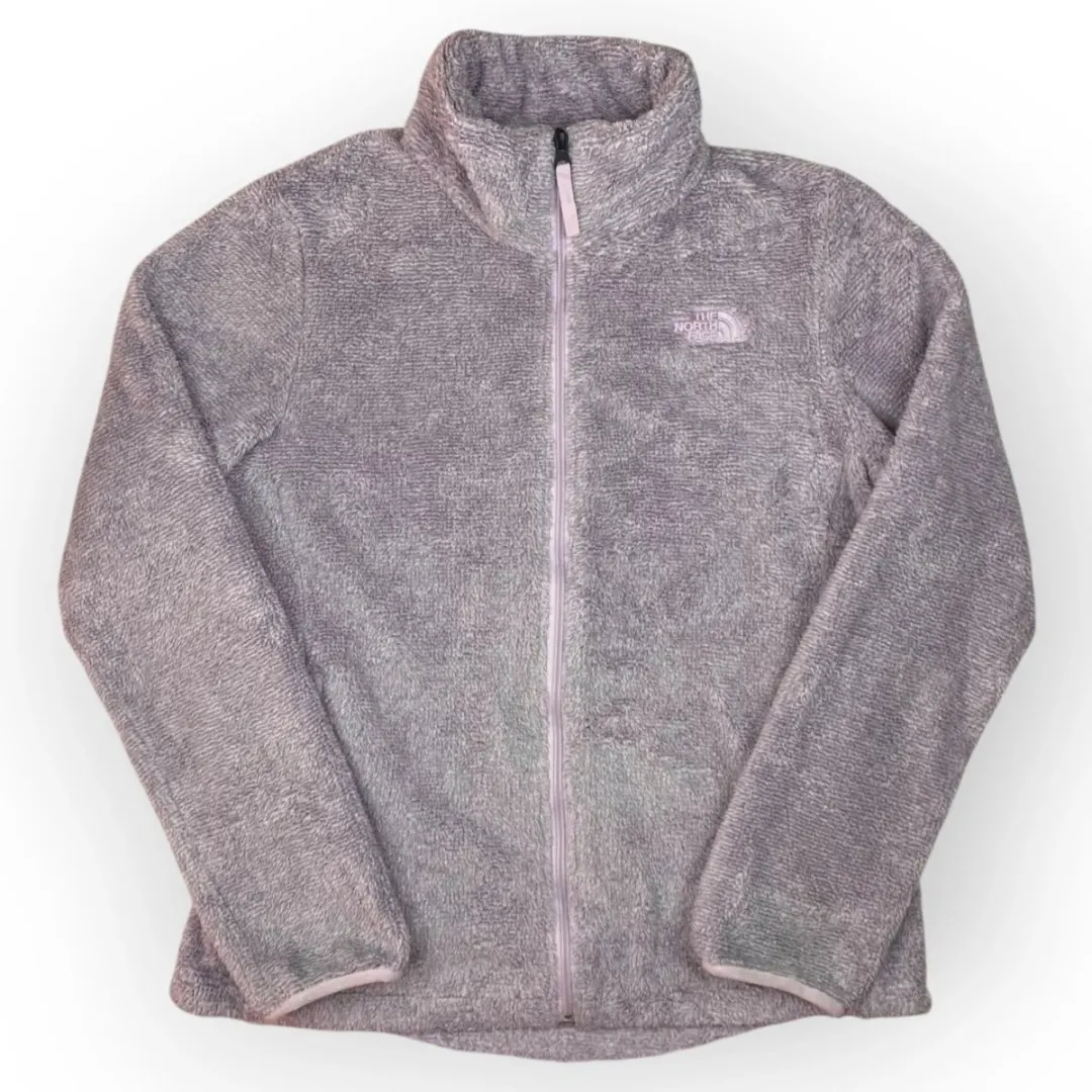 Women The North Face Zip Up Fur (L)