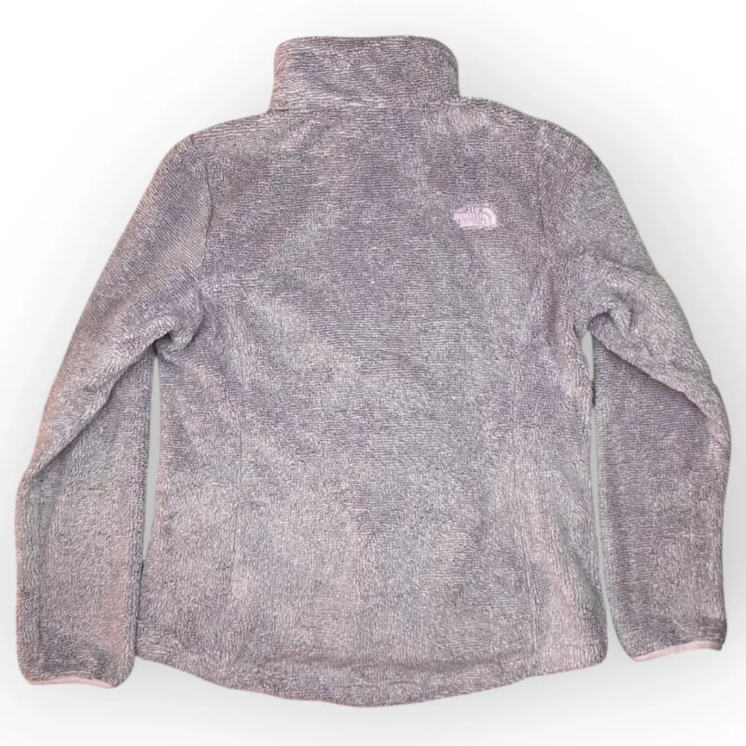 Women The North Face Zip Up Fur (L)
