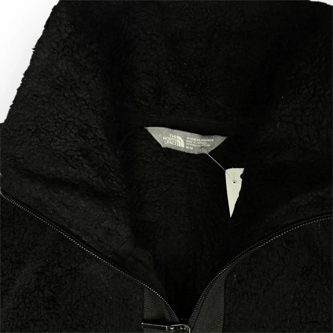 Women The North Face Zip Up Fur (M)
