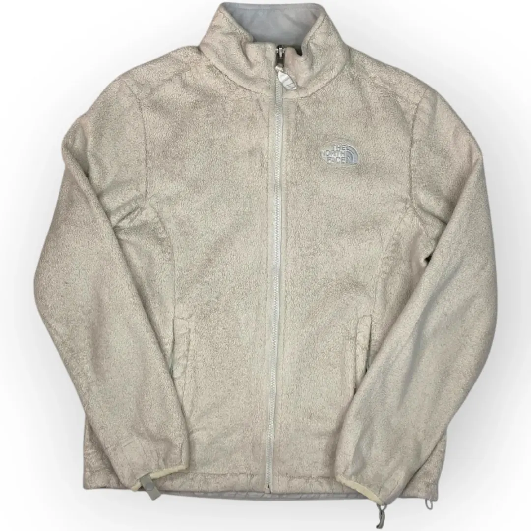 Women The North Face Zip Up Fur (M)