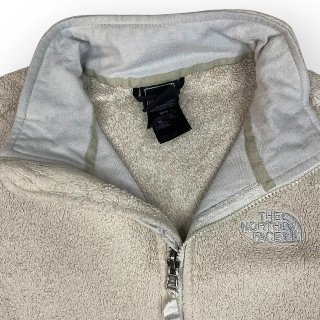 Women The North Face Zip Up Fur (M)