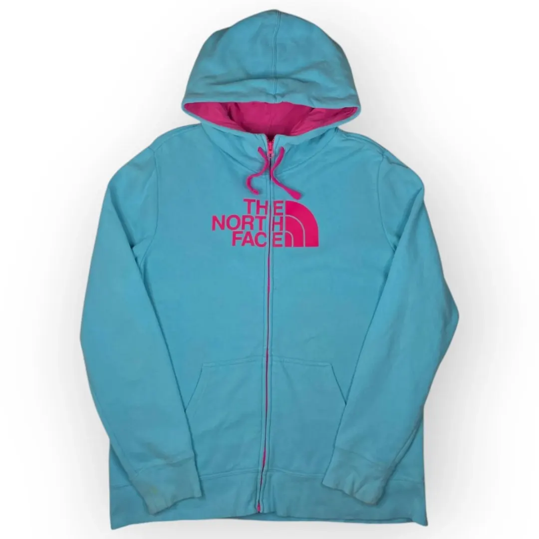 Women The North Face Zip Up Hoodie (XL)