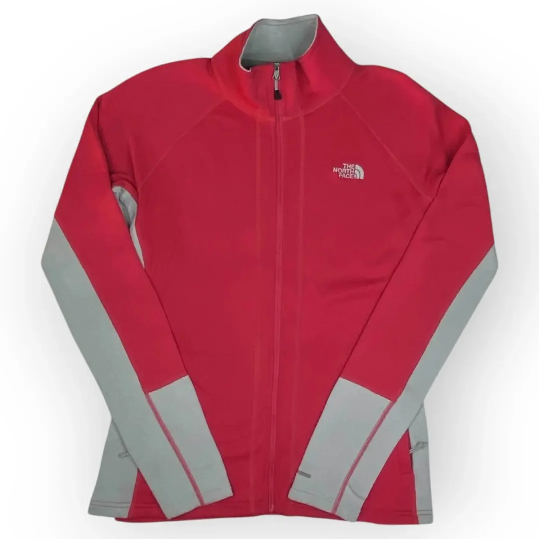 Women The North Face Zip Up Sportive Sweatshirts (S)